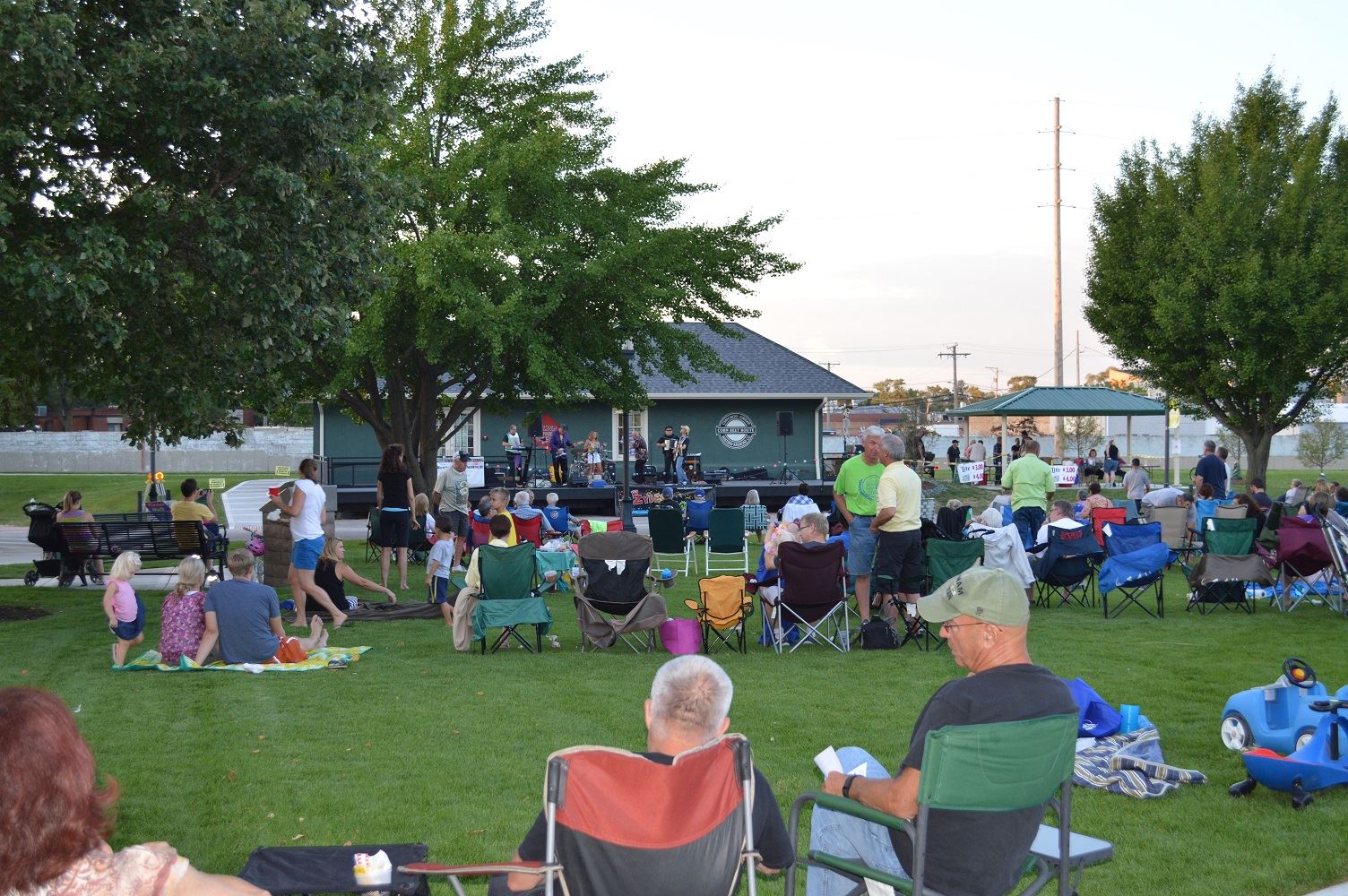 Community members packed Cortesi Veterans Memorial Park to enjoy Zydeco Voodoo Aug. 25, 2016.